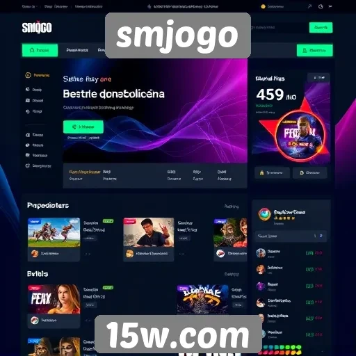 experiência do usuário no site smjogo é aprimorada